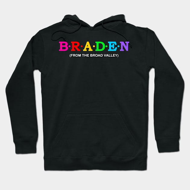 Braden - From The Broad Valley. Hoodie by Koolstudio